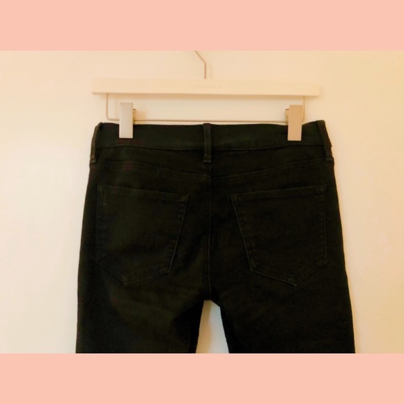 Ann Taylor Black Mid Rise Skinny Jeans - Picture 3 of 4